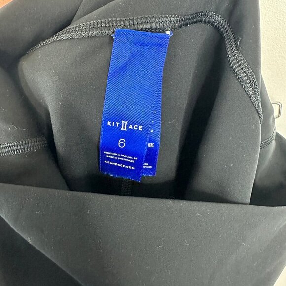 Kit and Ace High Rise Black Legging Tight Womens Size 6 - 31" Inseam - Picture 4 of 4